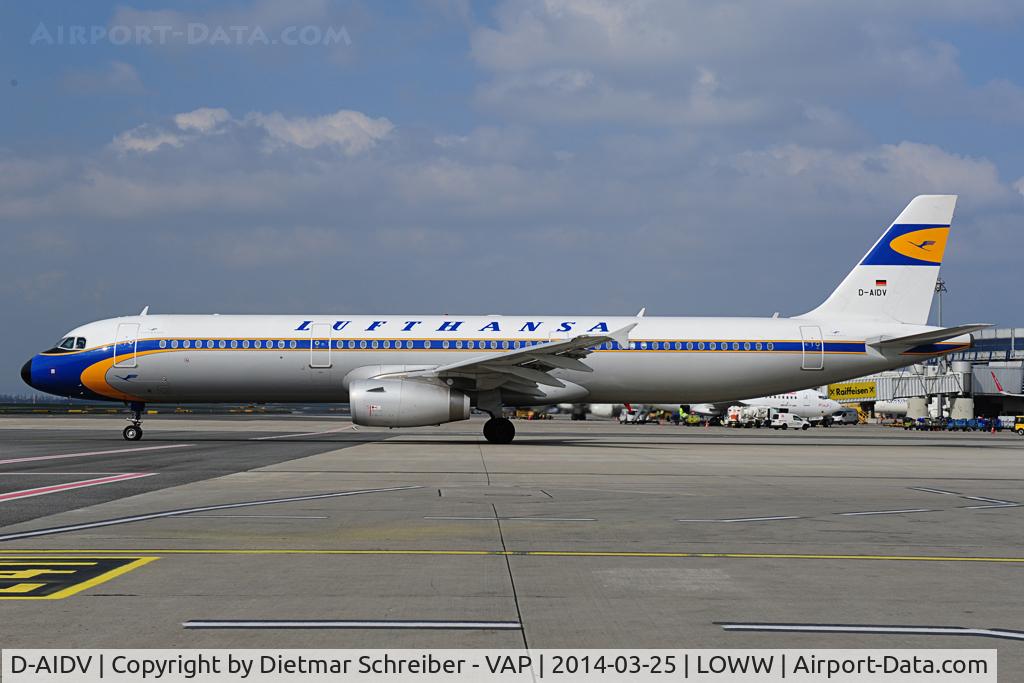 D-AIDV, 2012 Airbus A321-231 C/N 5413, Lufthansa Airbus 321