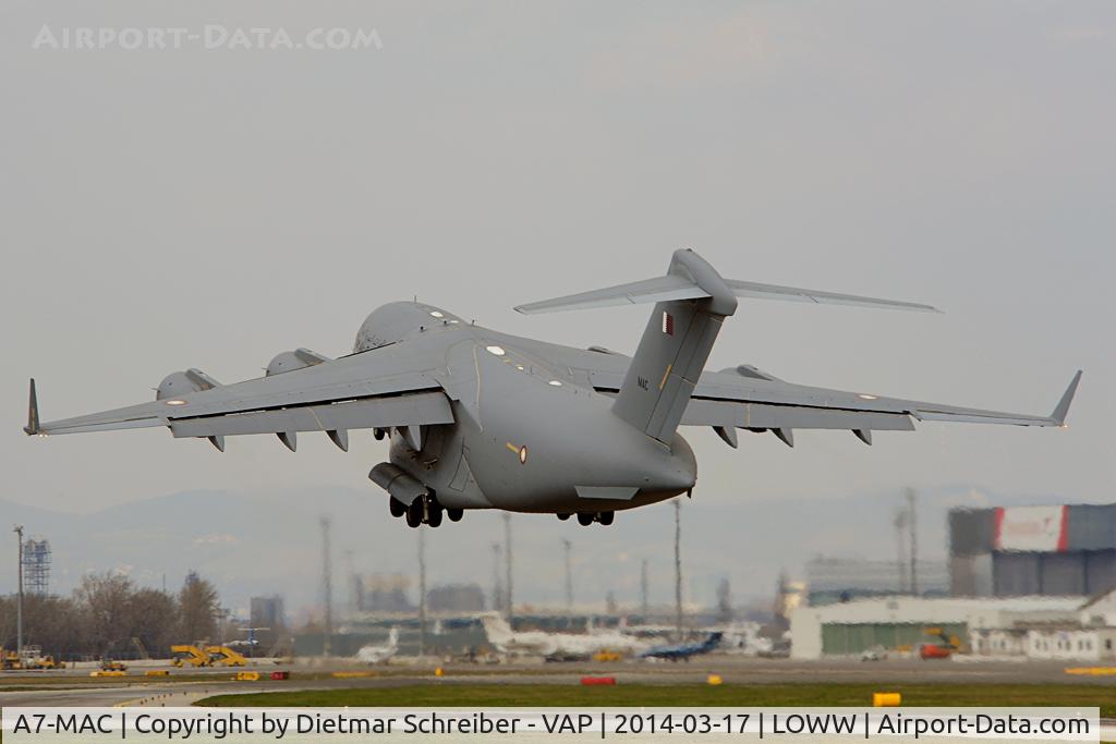 A7-MAC, 2012 Boeing C-17A Globemaster III C/N F-253/QA-3, Qatar Air Force C17