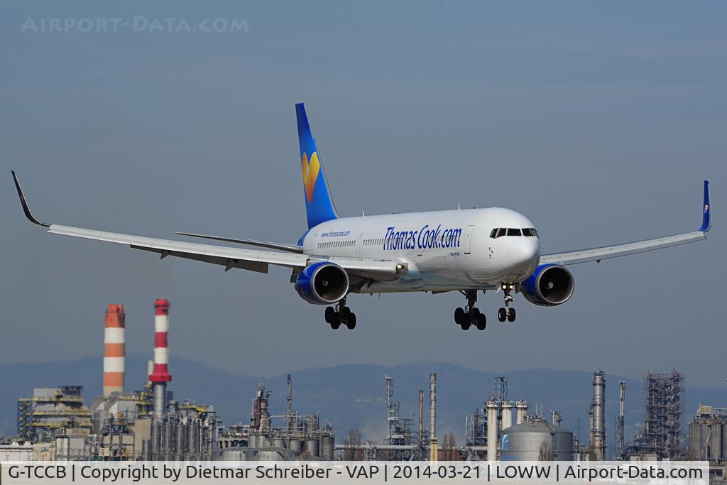 G-TCCB, 1997 Boeing 767-31K C/N 28865, Thomas Cook Boeing 767-300