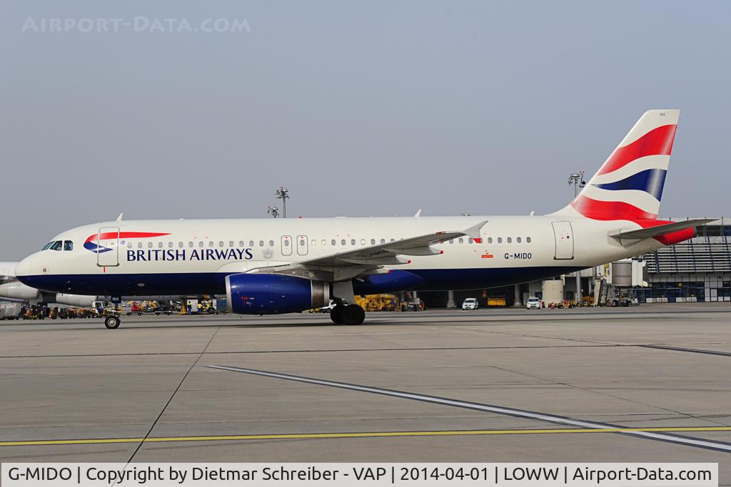G-MIDO, 2002 Airbus A320-232 C/N 1987, British Airways Airbus 320