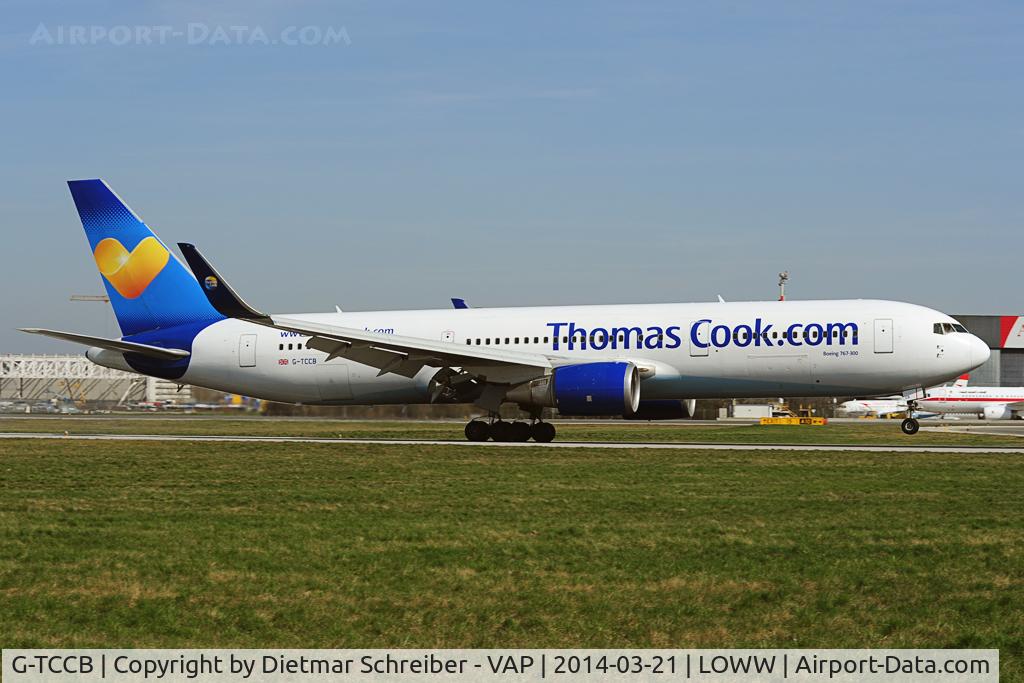 G-TCCB, 1997 Boeing 767-31K C/N 28865, Thomas Cook Boeing 767-300