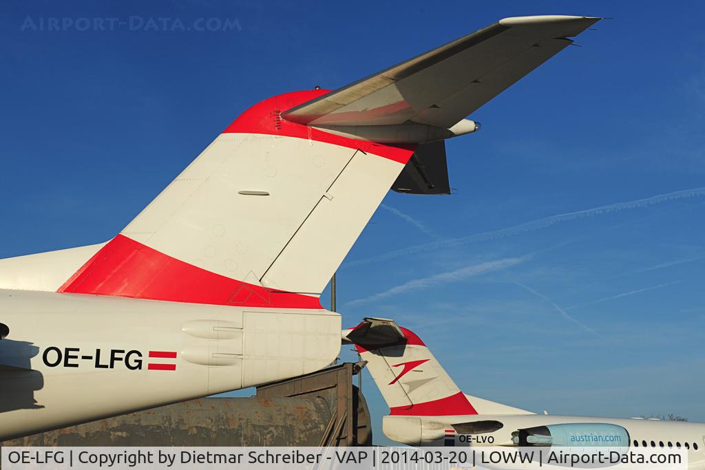 OE-LFG, 1995 Fokker 70 (F-28-0070) C/N 11549, Austrian Fokker 70