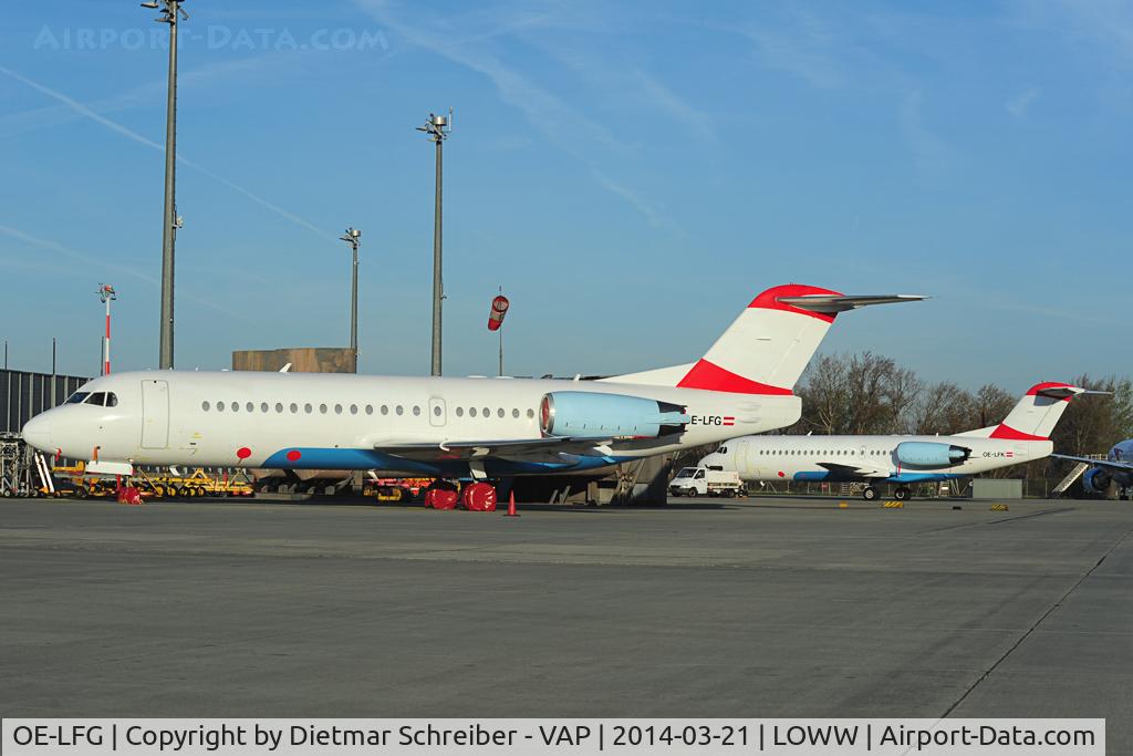 OE-LFG, 1995 Fokker 70 (F-28-0070) C/N 11549, Austrian Fokker 70