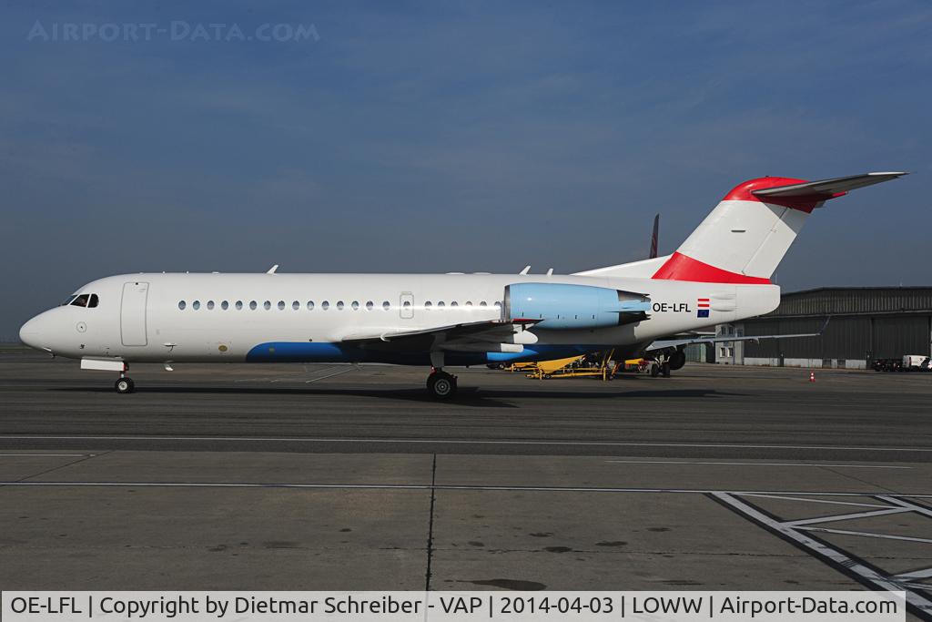 OE-LFL, 1995 Fokker 70 (F-28-0070) C/N 11573, Austrian Fokker 70