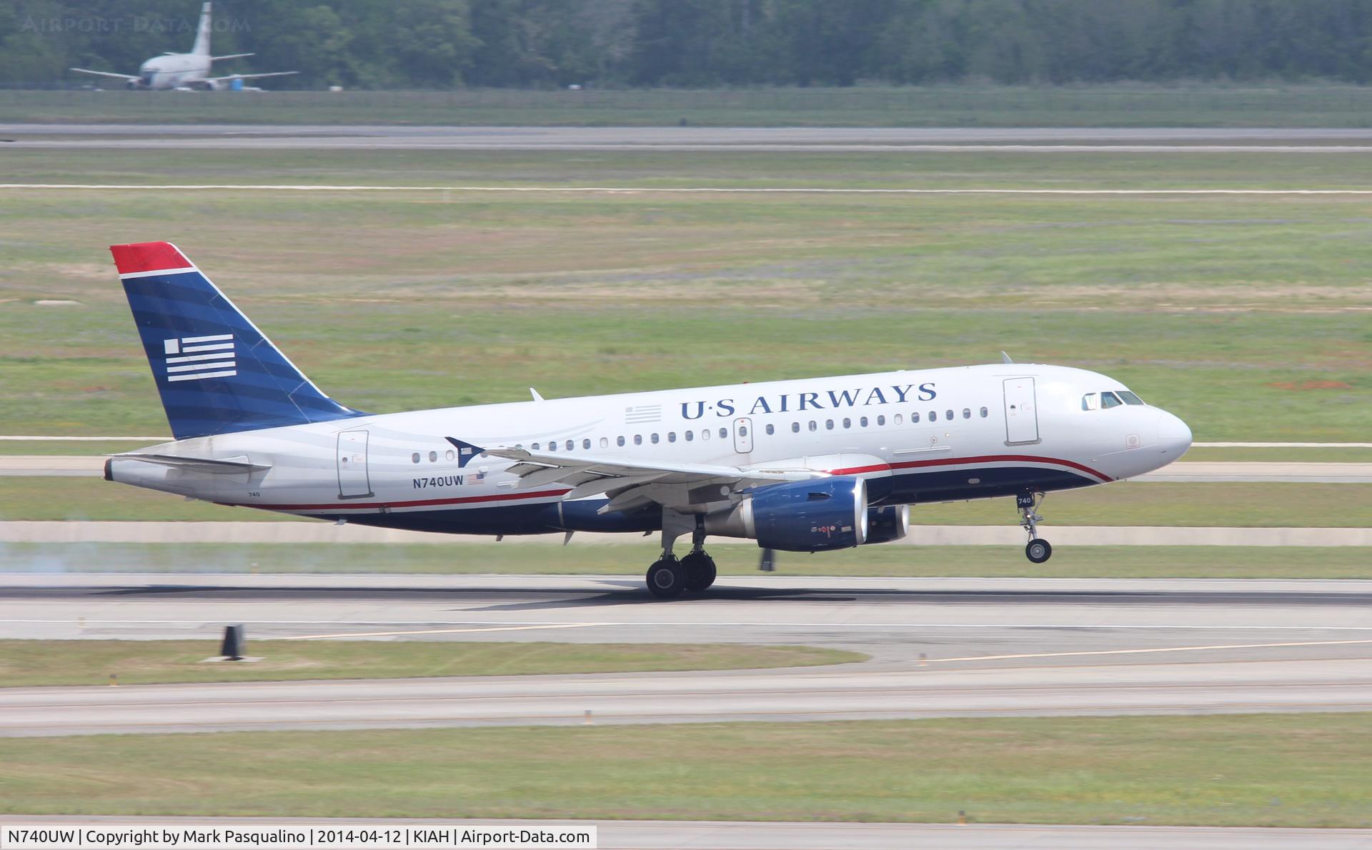N740UW, 2000 Airbus A319-112 C/N 1265, Airbus A319