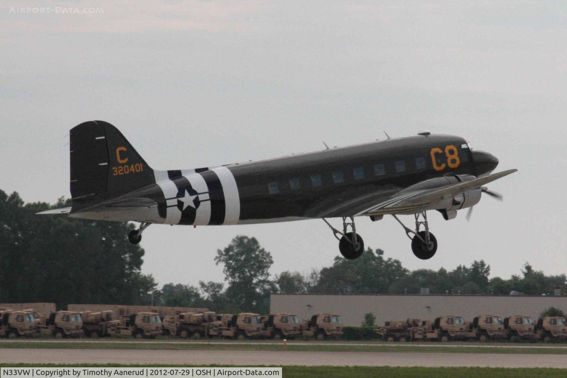 N33VW, 1943 Douglas DC3C-S1C3G (C-47A) C/N 20401, Douglas DC3C-S1C3G, c/n: 20401