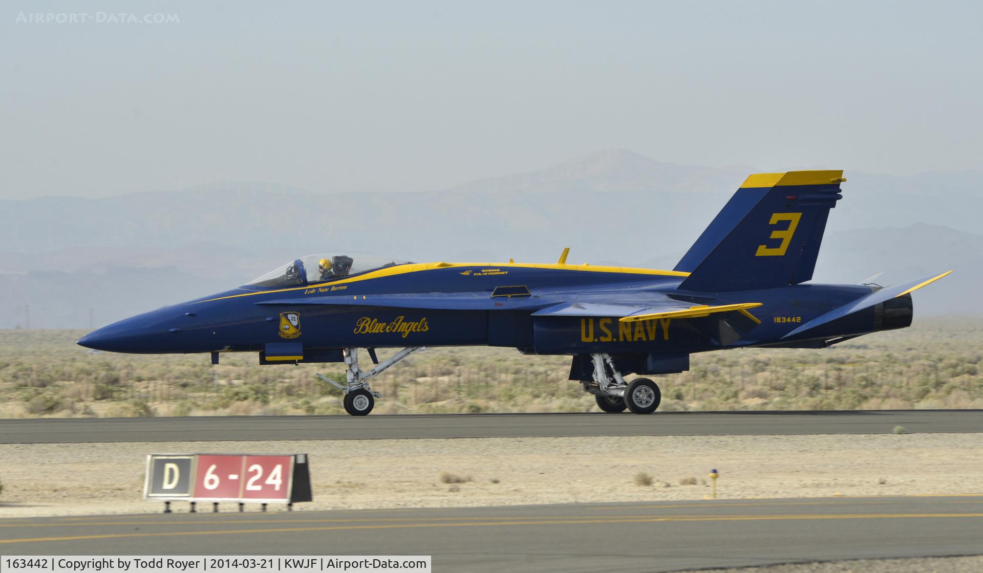 163442, 1987 McDonnell Douglas F/A-18C Hornet C/N 0645/C013, Performed at the Los Angeles County Airshow 2014