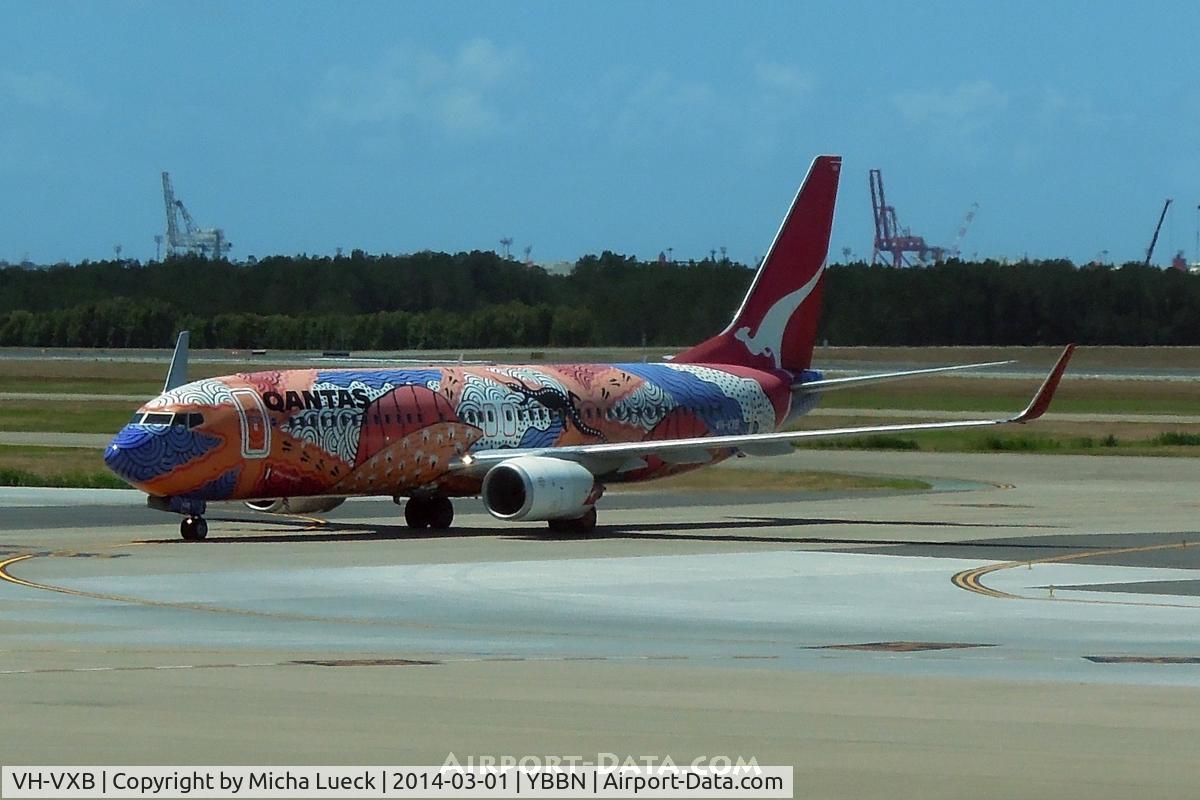 VH-VXB, 2001 Boeing 737-838 C/N 30101, At Brisbane