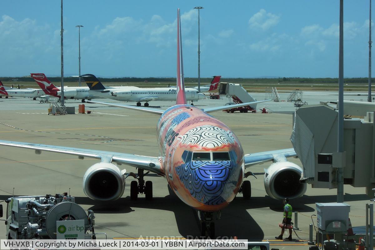 VH-VXB, 2001 Boeing 737-838 C/N 30101, At Brisbane