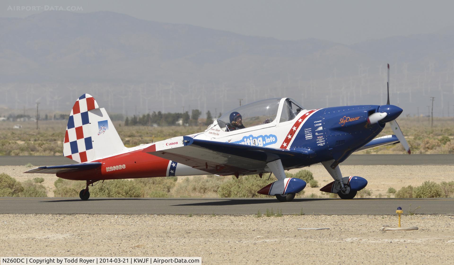 N260DC, 1956 De Havilland Canada DHC-1B-2-S5 Chipmunk Mk2 C/N 180-218, Taxiing before performance at the Los Angeles County Airshow 2014