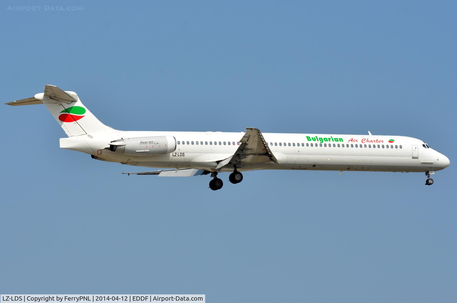 LZ-LDS, 1993 McDonnell Douglas MD-82 (DC-9-82) C/N 53218, BUC MD-82, ex Alitalia I-DATI