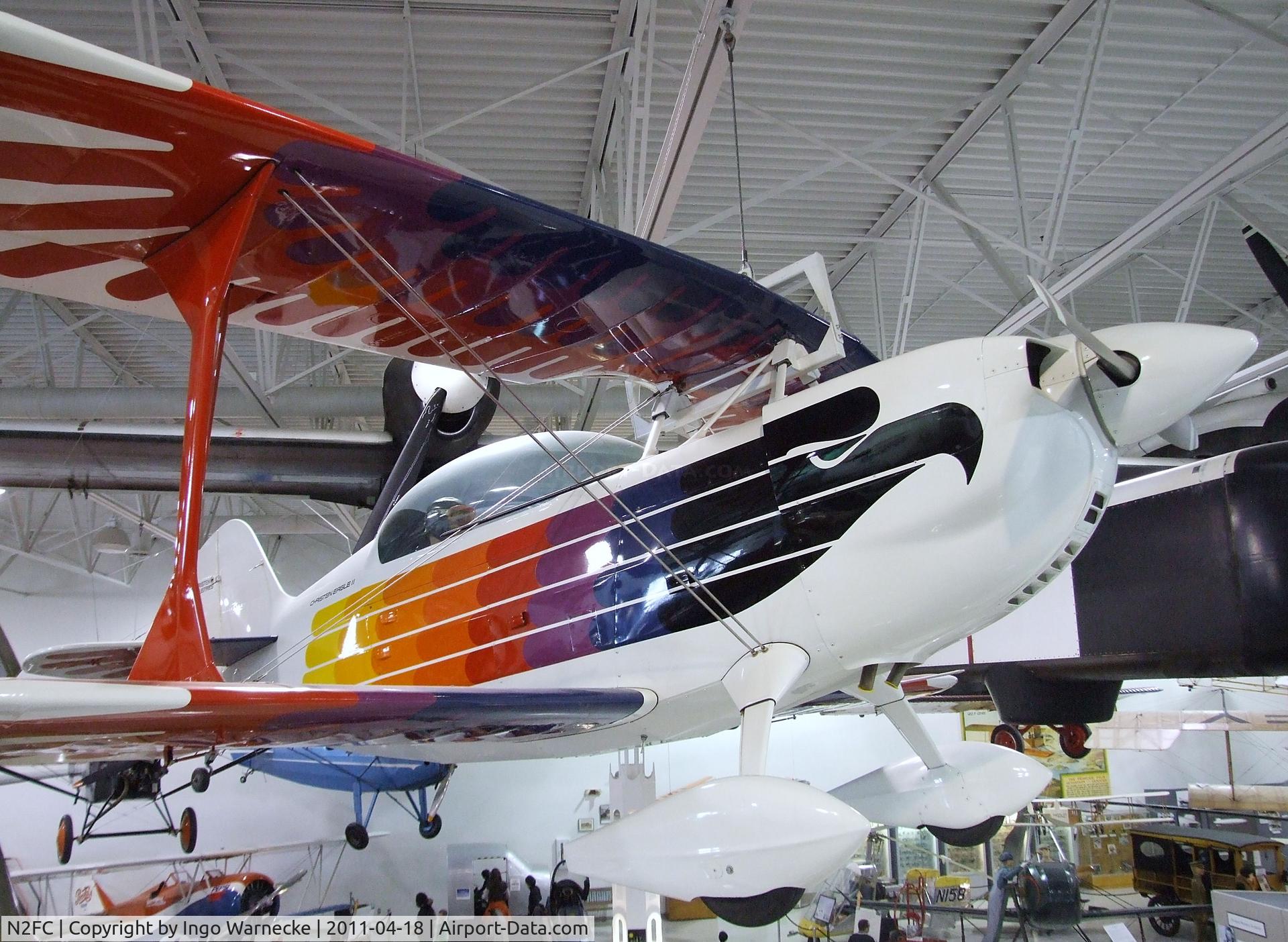 N2FC, 1977 Christen Eagle II C/N 0001 (N80CE), Christen Eagle II at the Hiller Aviation Museum, San Carlos CA