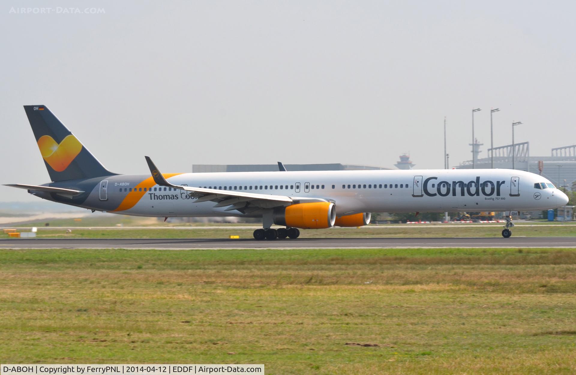 D-ABOH, 1999 Boeing 757-330 C/N 30030, Condor B753 in its new uniform