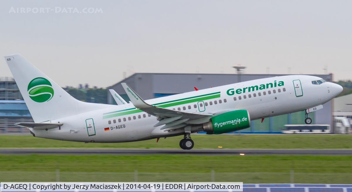 D-AGEQ, 1998 Boeing 737-75B C/N 28103, Boeing 737-75B