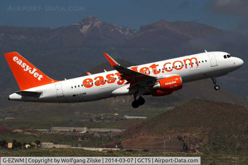 G-EZWM, 2013 Airbus A320-214 C/N 5739, visitor