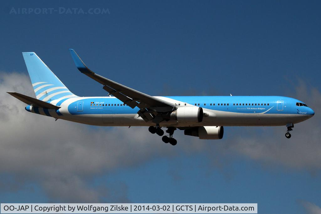 OO-JAP, 2001 Boeing 767-38E/ER C/N 30840, visitor