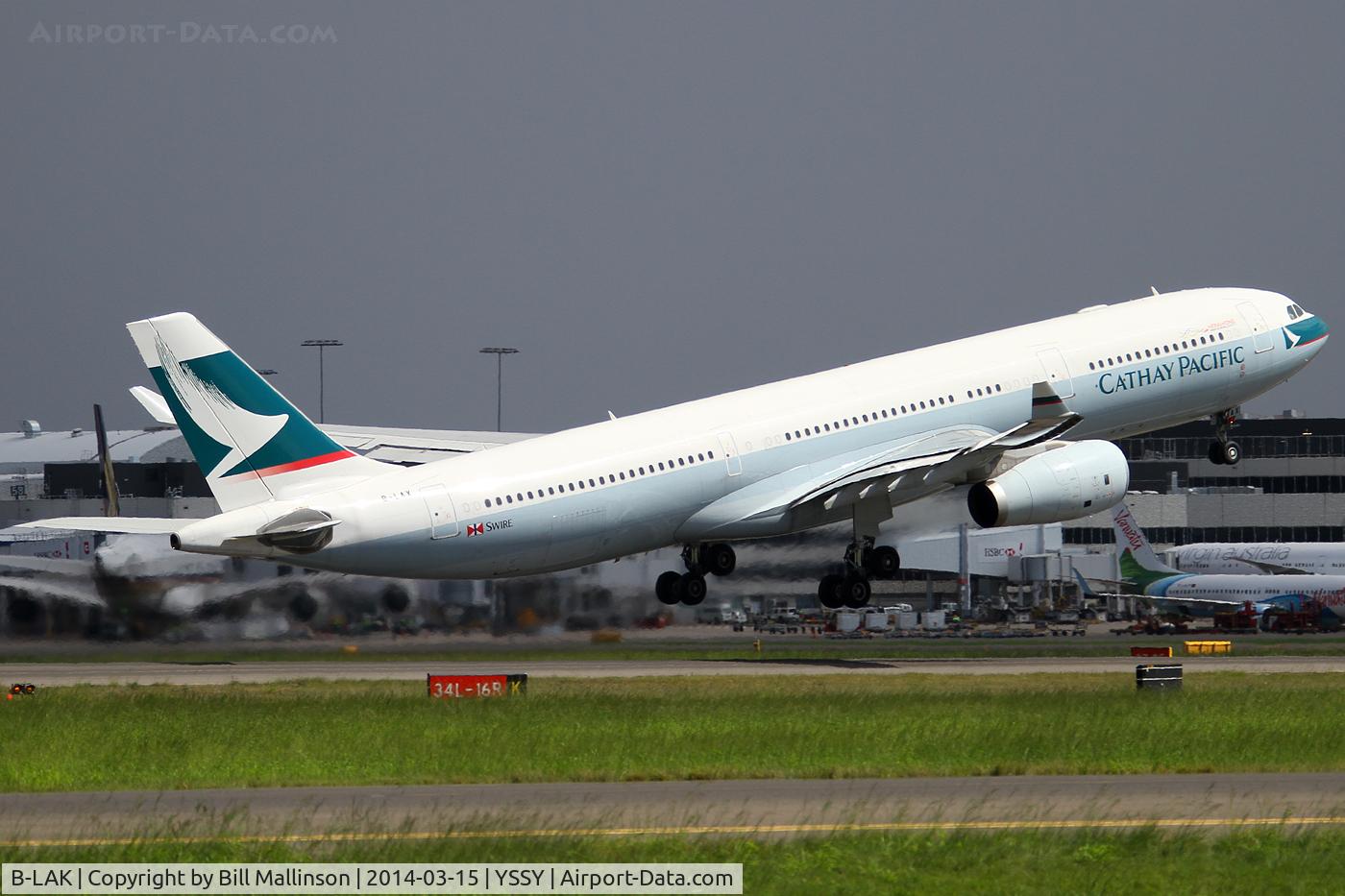 B-LAK, 2010 Airbus A330-343X C/N 1196, away off 34L
