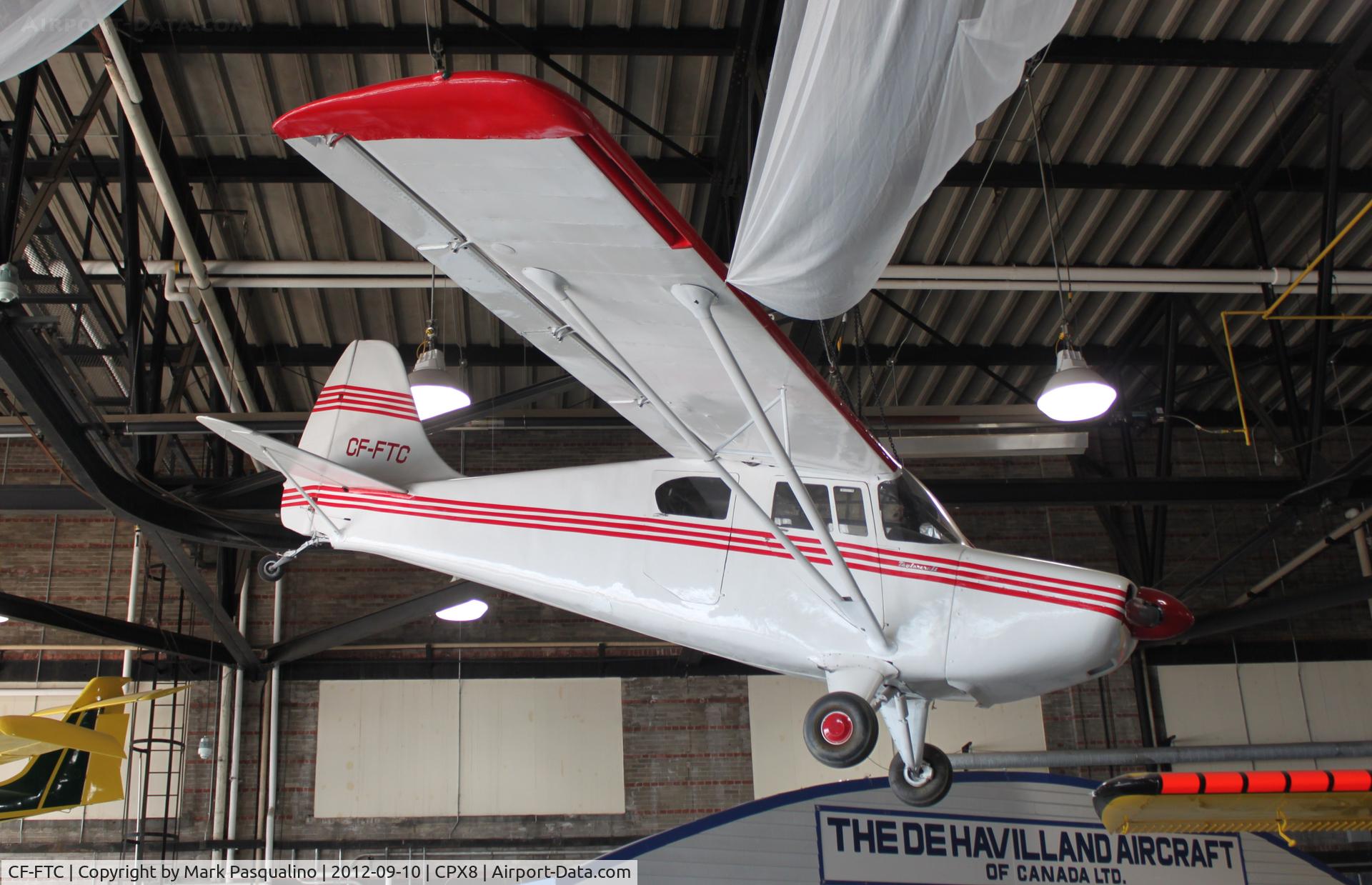 CF-FTC, 1956 Taylorcraft 20 C/N 20-012, Taylorcraft 20