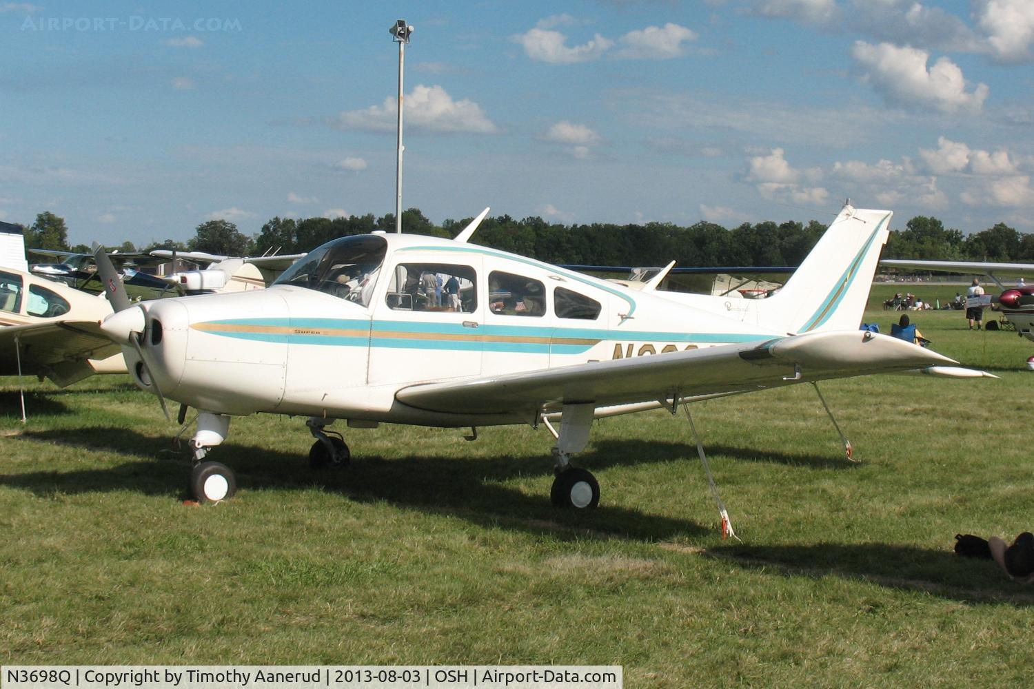 N3698Q, 1967 Beech A23-24 Musketeer Super III C/N MA-281, 1967 Beech A23-24, c/n: MA-281