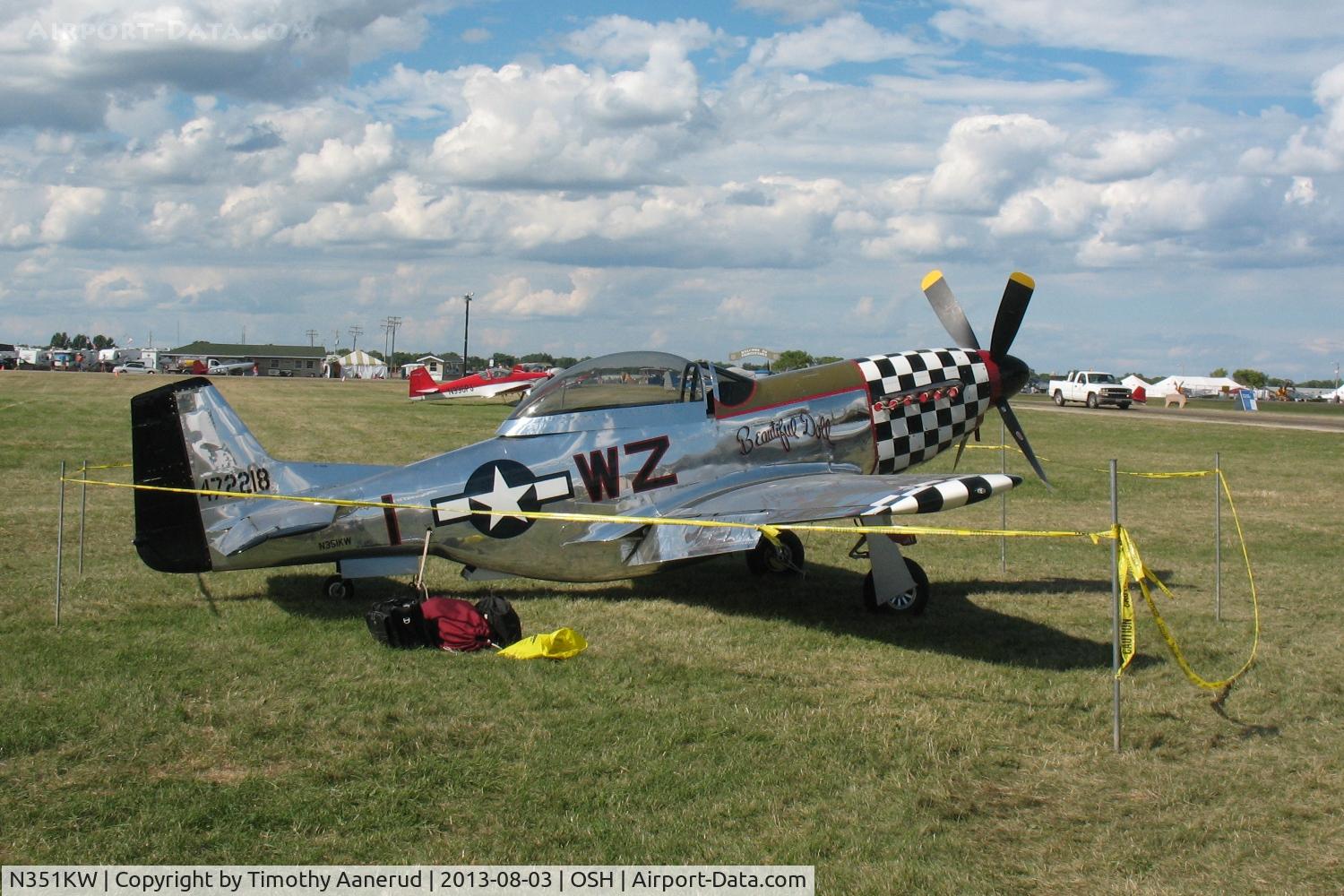 N351KW, 1999 Stewart 51 S-51D Mustang C/N 145, 1999 Stewart S-51D, c/n: 145