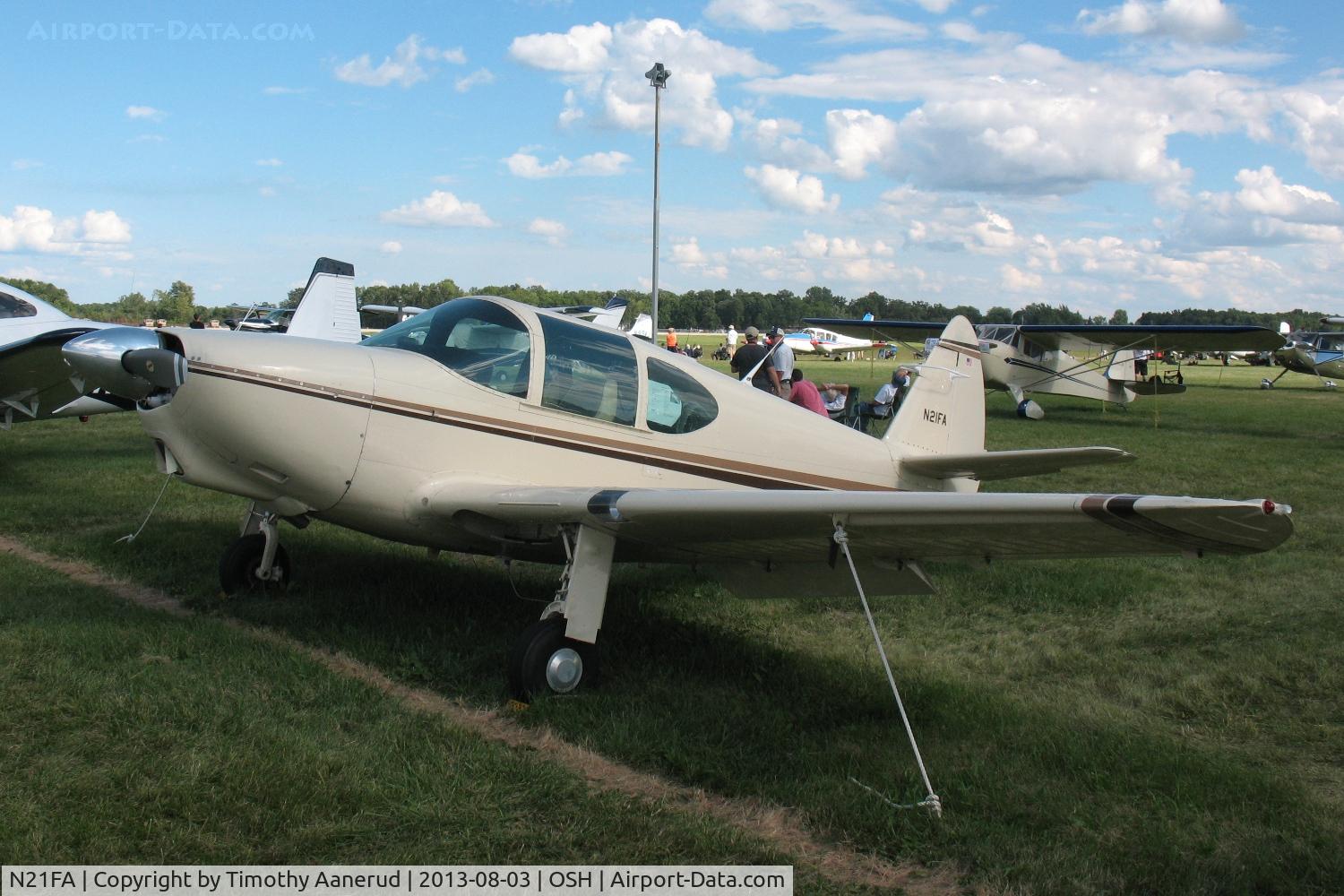 N21FA, 1950 Globe GC-1B Swift C/N 3727, 1950 Globe GC-1B, c/n: 3727