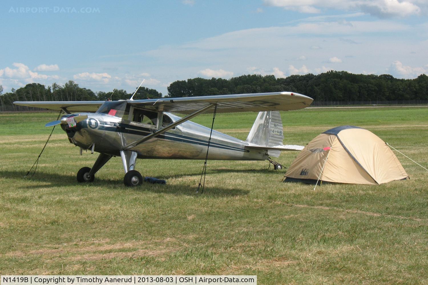 N1419B, 1948 Luscombe 8E Silvaire C/N 6046, 1948 Luscombe 8E, c/n: 6046