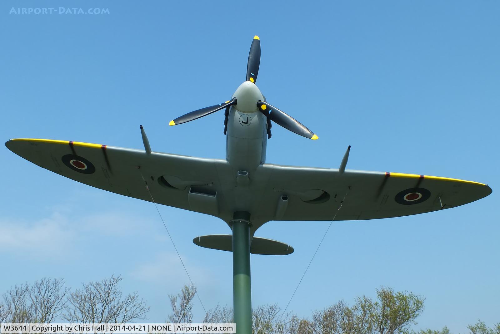 W3644, 2012 Supermarine Spitfire Mk VB Replica C/N None (W3644), Residents of Lytham St Annes raised £6,500 to buy Spitfire W3644 in 1941. It was shot down off the Devon coast by a FW190 while returning from escorting bombers over France