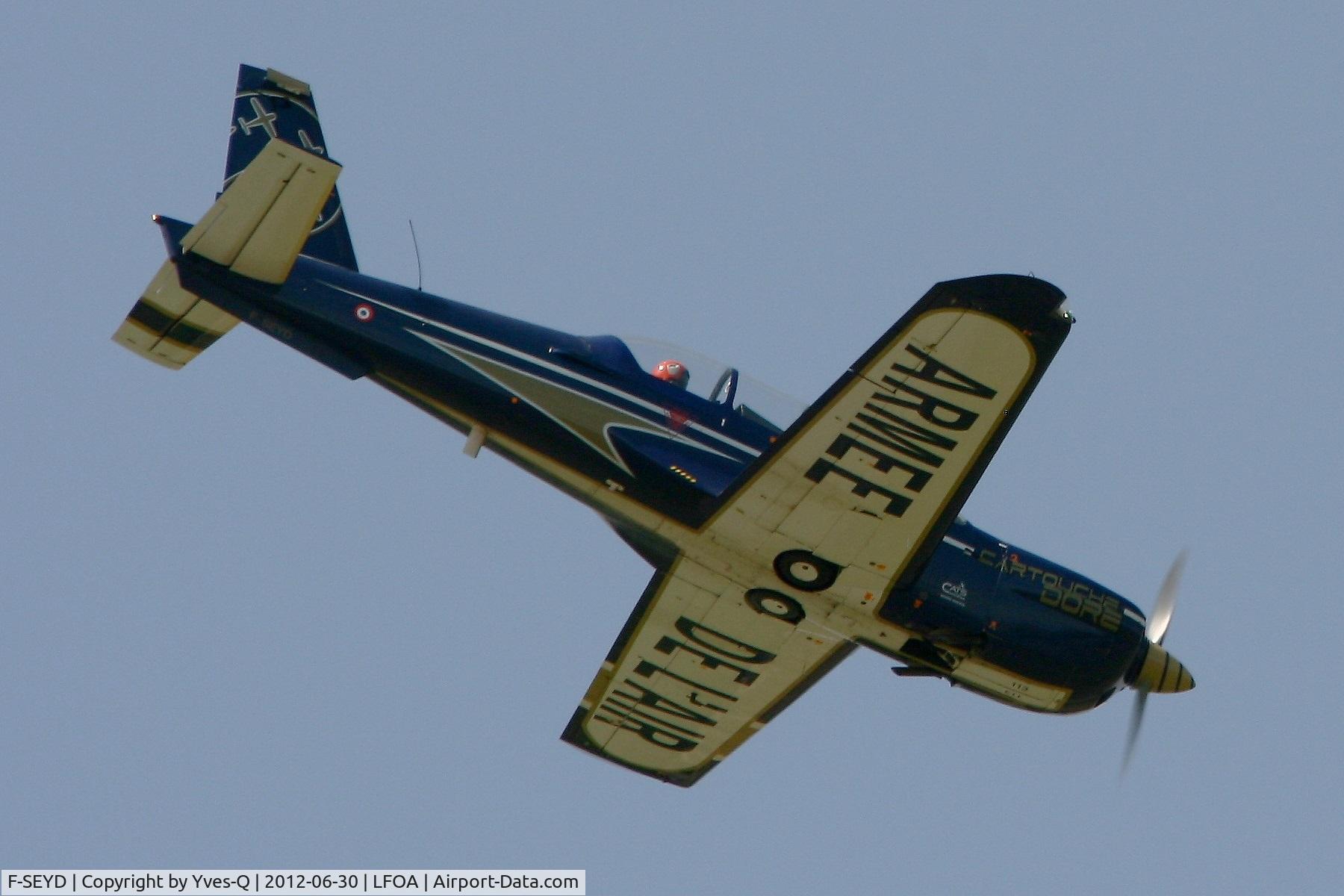 F-SEYD, Socata TB-30 Epsilon C/N 113, Socata TB-30 Epsilon Cartouche Doré, Avord Air Base 702 (LFOA) Open day 2012