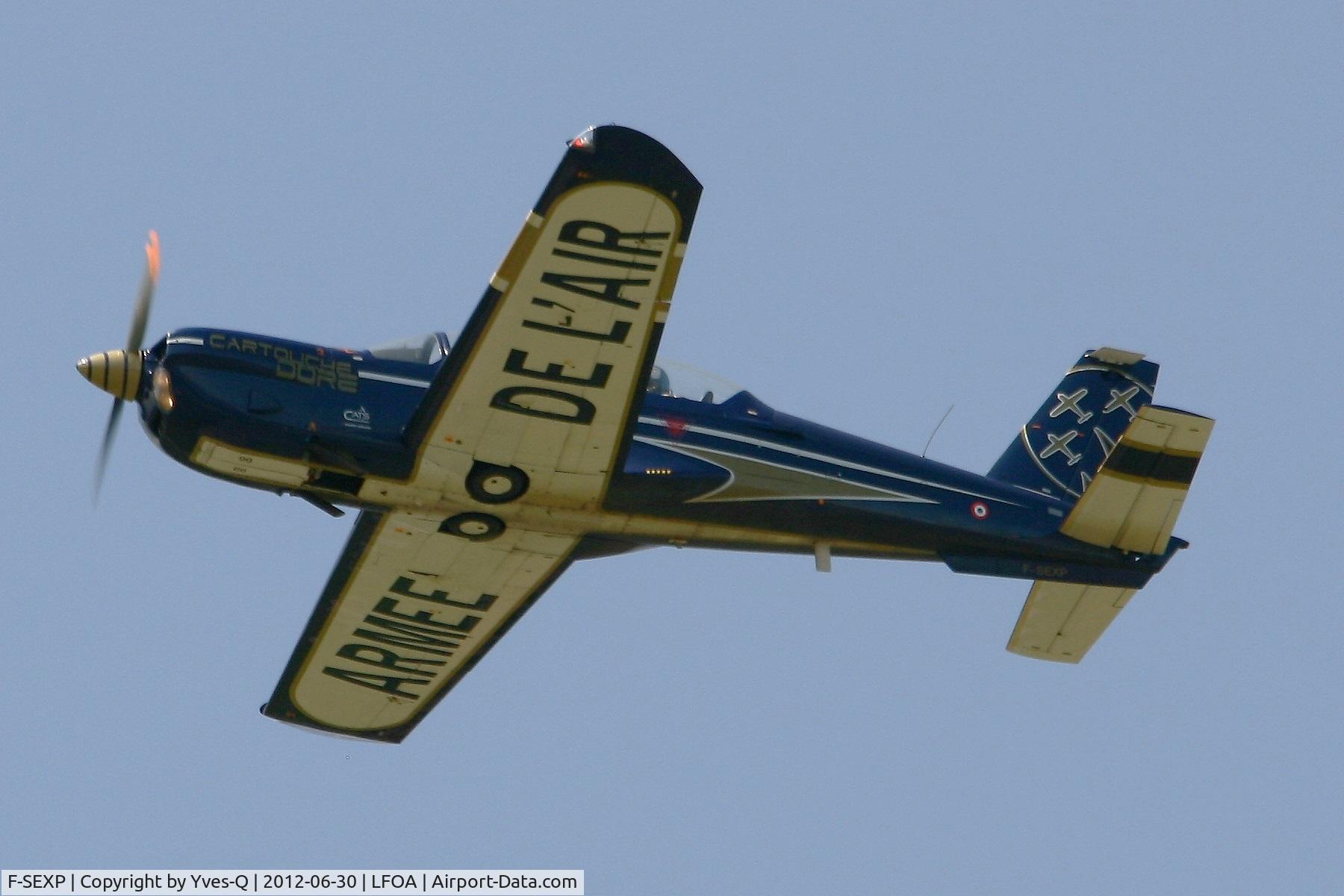 F-SEXP, Socata TB-30 Epsilon C/N 99, Socata TB-30 Epsilon Cartouche Doré, Avord Air Base 702 (LFOA) Open day 2012