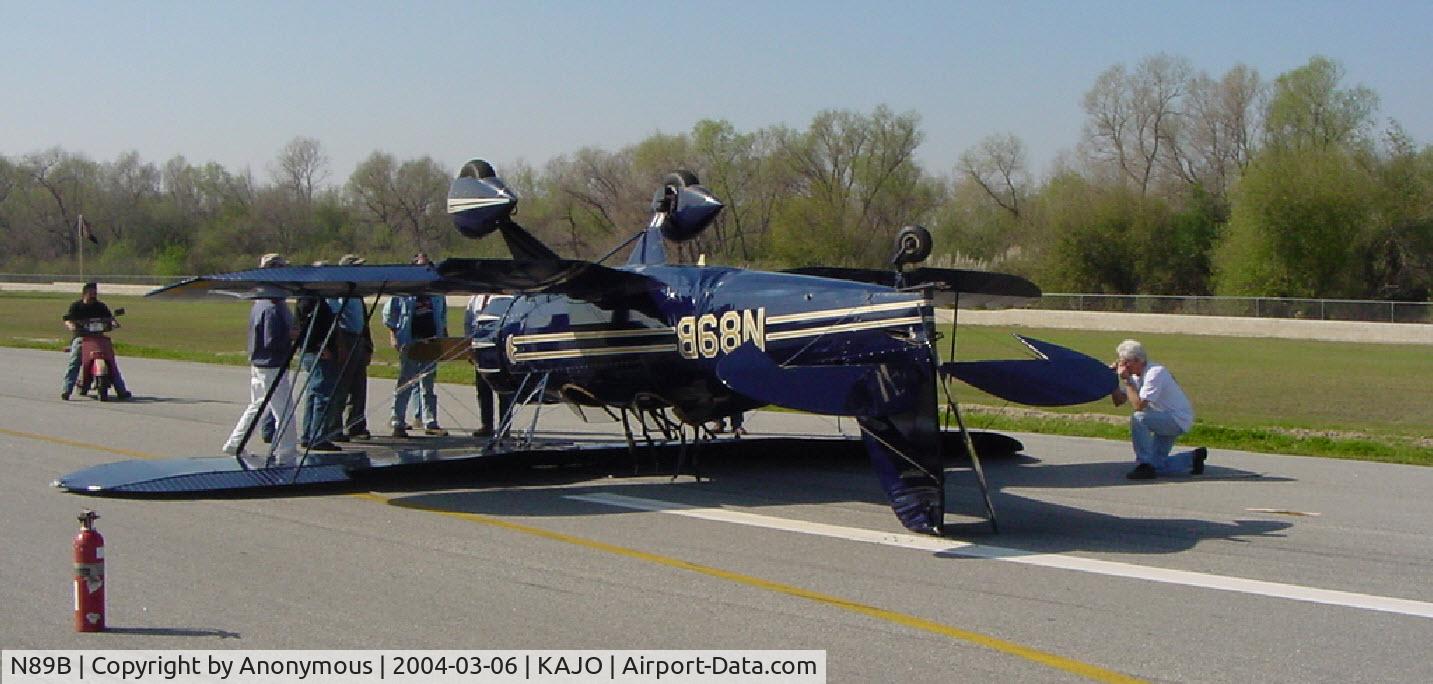 N89B, 1987 Classic Aircraft Corp WACO YMF C/N F5-006, March 6th 2004