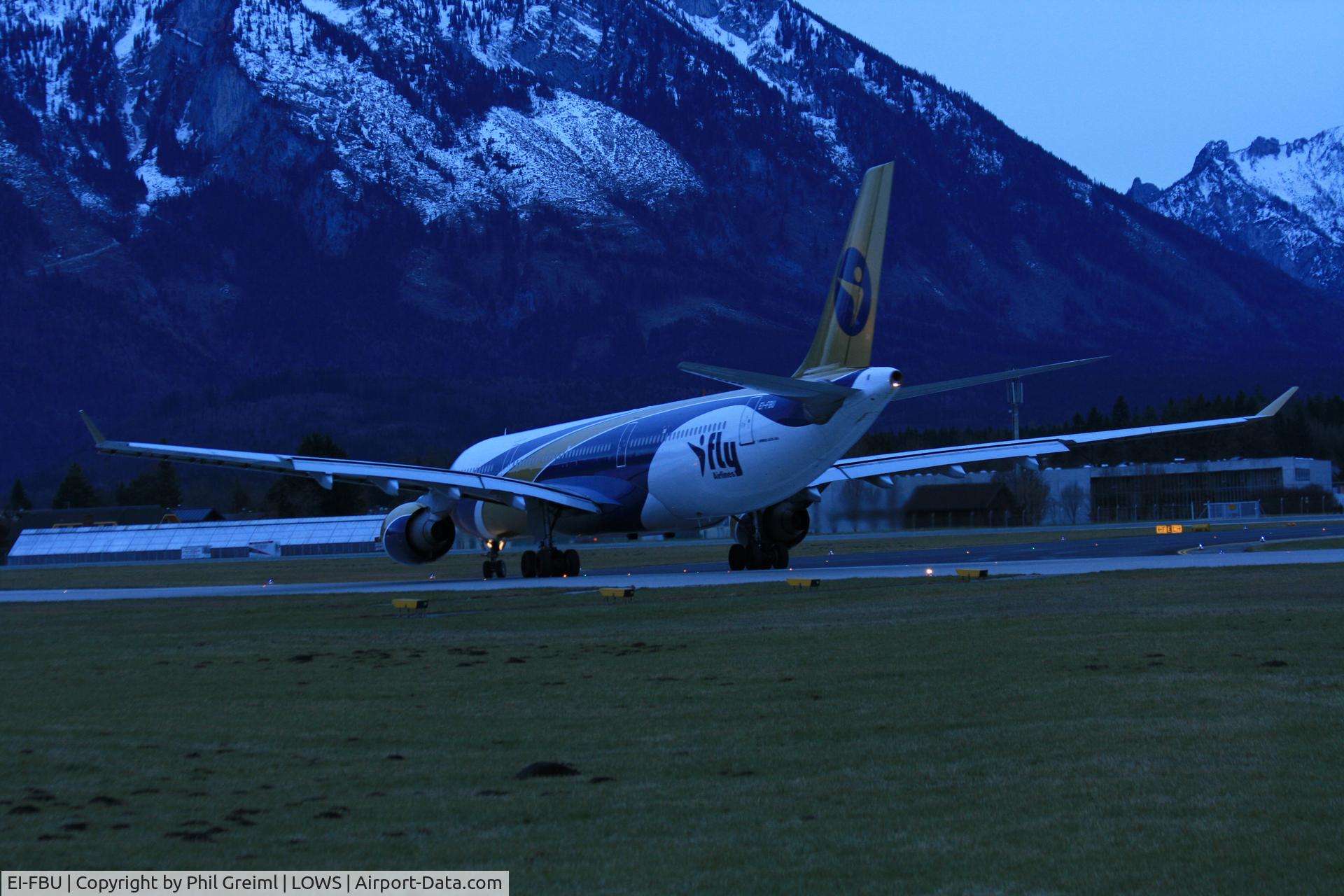 EI-FBU, 1996 Airbus A330-322 C/N 120, Taken at SZG.