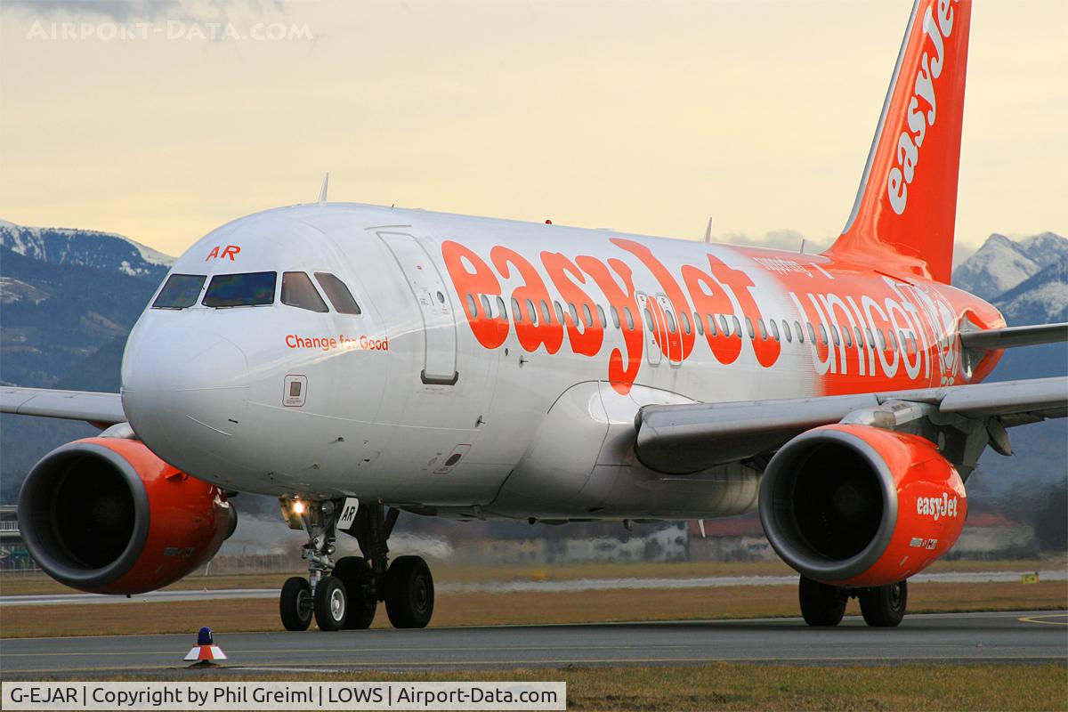G-EJAR, 2005 Airbus A319-111 C/N 2412, Taken at SZG.
