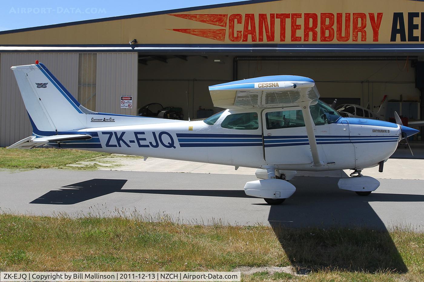 ZK-EJQ, Cessna 172N C/N 17268793, parked up