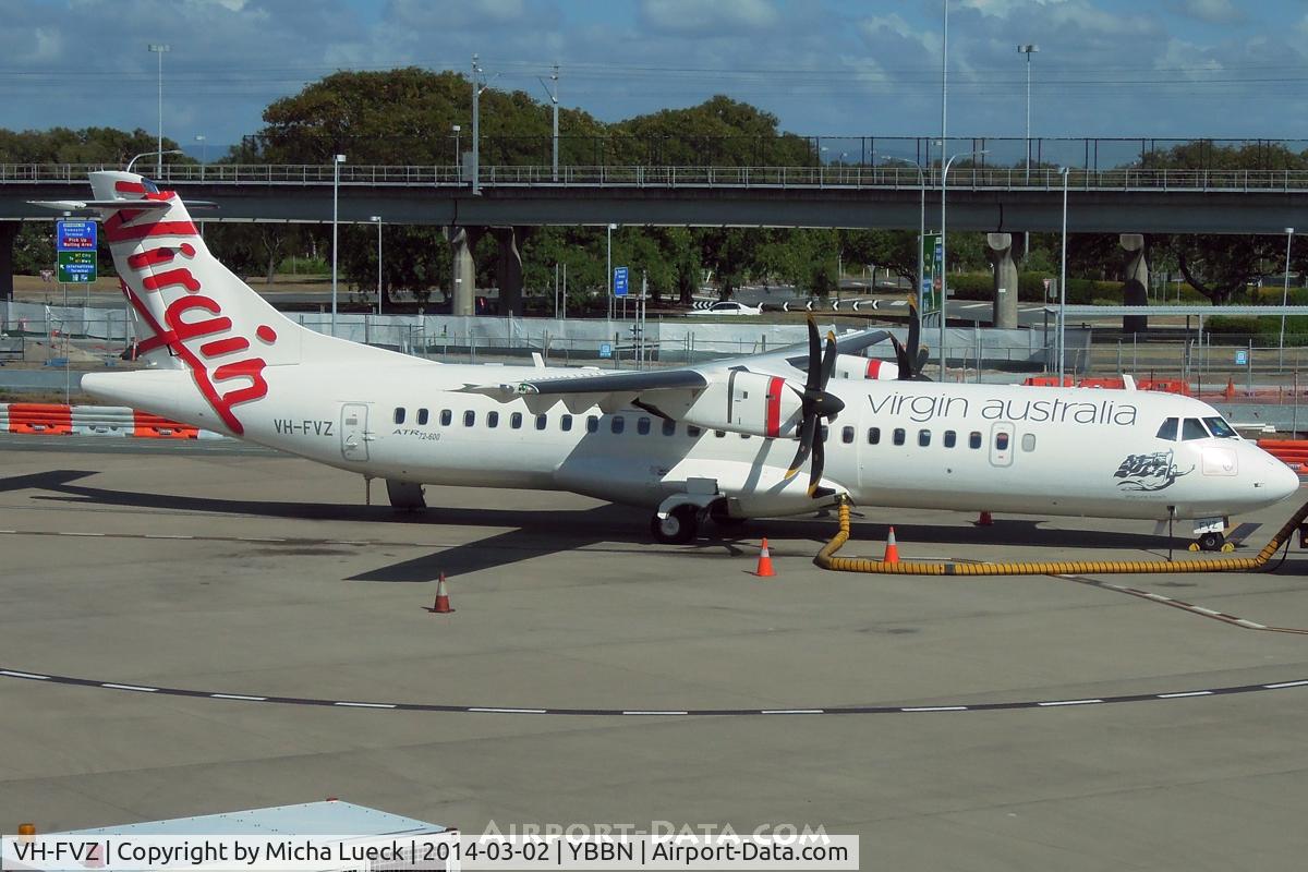 VH-FVZ, 2013 ATR 72-600 (72-212A) C/N 1087, At Brisbane