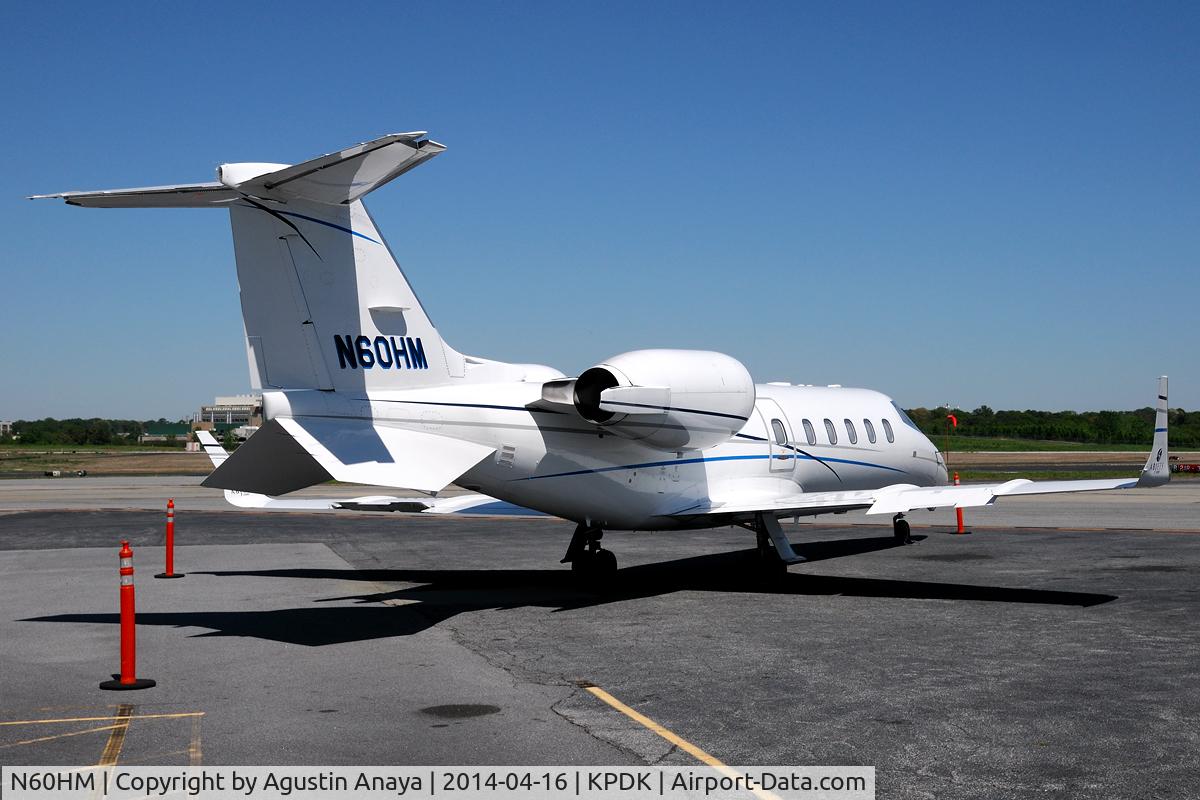 N60HM, 1995 Learjet 60 C/N 067, Waiting for her next mission.