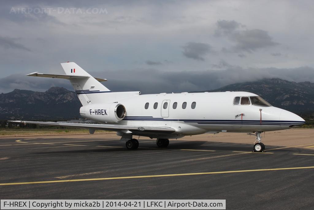 F-HREX, 1997 Raytheon Hawker 800XP C/N 258335, Parked