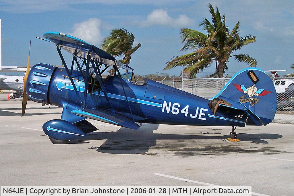 N64JE, 1989 Classic Aircraft Corp WACO YMF C/N F5-022, N64JE WACO YMF MTH 28.1.06