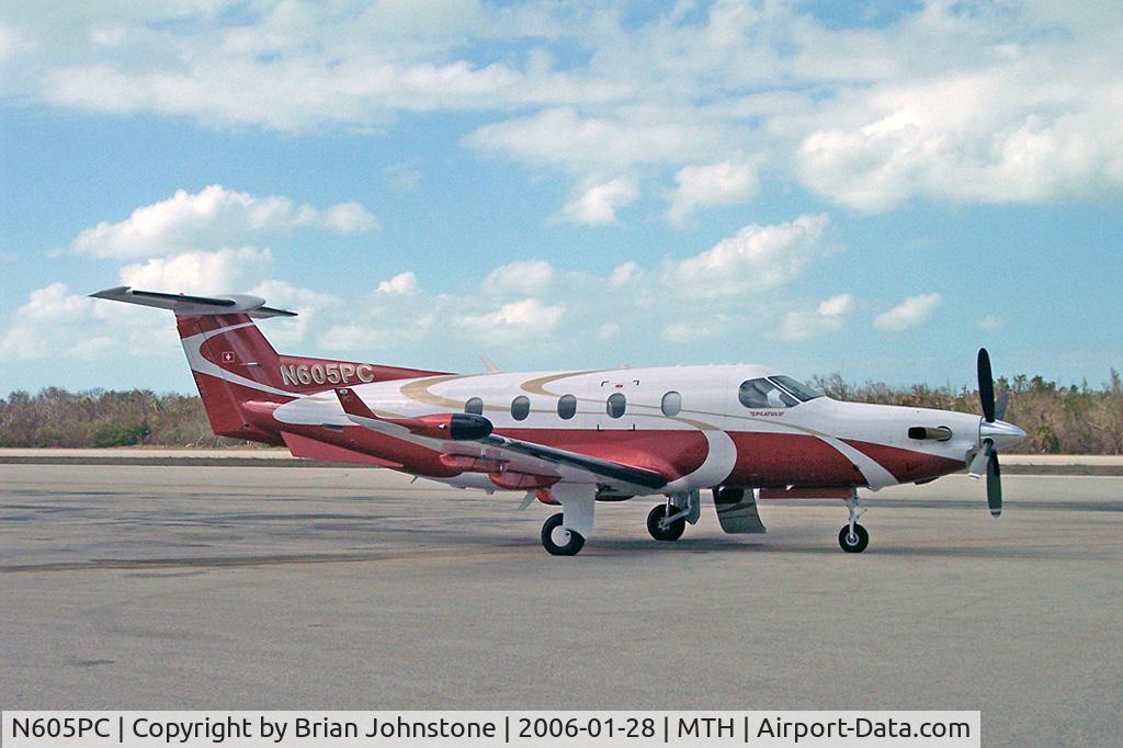 N605PC, 2004 Pilatus PC-12/45 C/N 605, N605PC Pilatus PC12-45 MTH 28.1.06