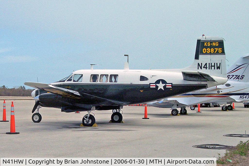 N41HW, Beech U-8F Seminole C/N LF.73, N41HW 2 Beech U-8F MTH 30.1.06