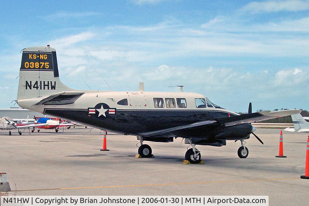 N41HW, Beech U-8F Seminole C/N LF.73, N41HW Beech U-8F MTH 30.1.06
