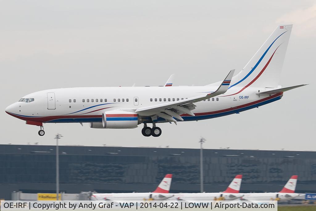 OE-IRF, 2011 Boeing 737-700 BBJ C/N 38855, 737-700