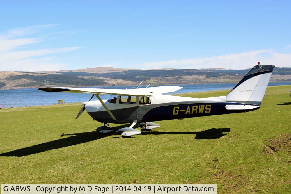 G-ARWS, 1962 Cessna 175C Skylark C/N 17557102, Cessna 175C at Glenforsa, Isle of Mull, Scotland