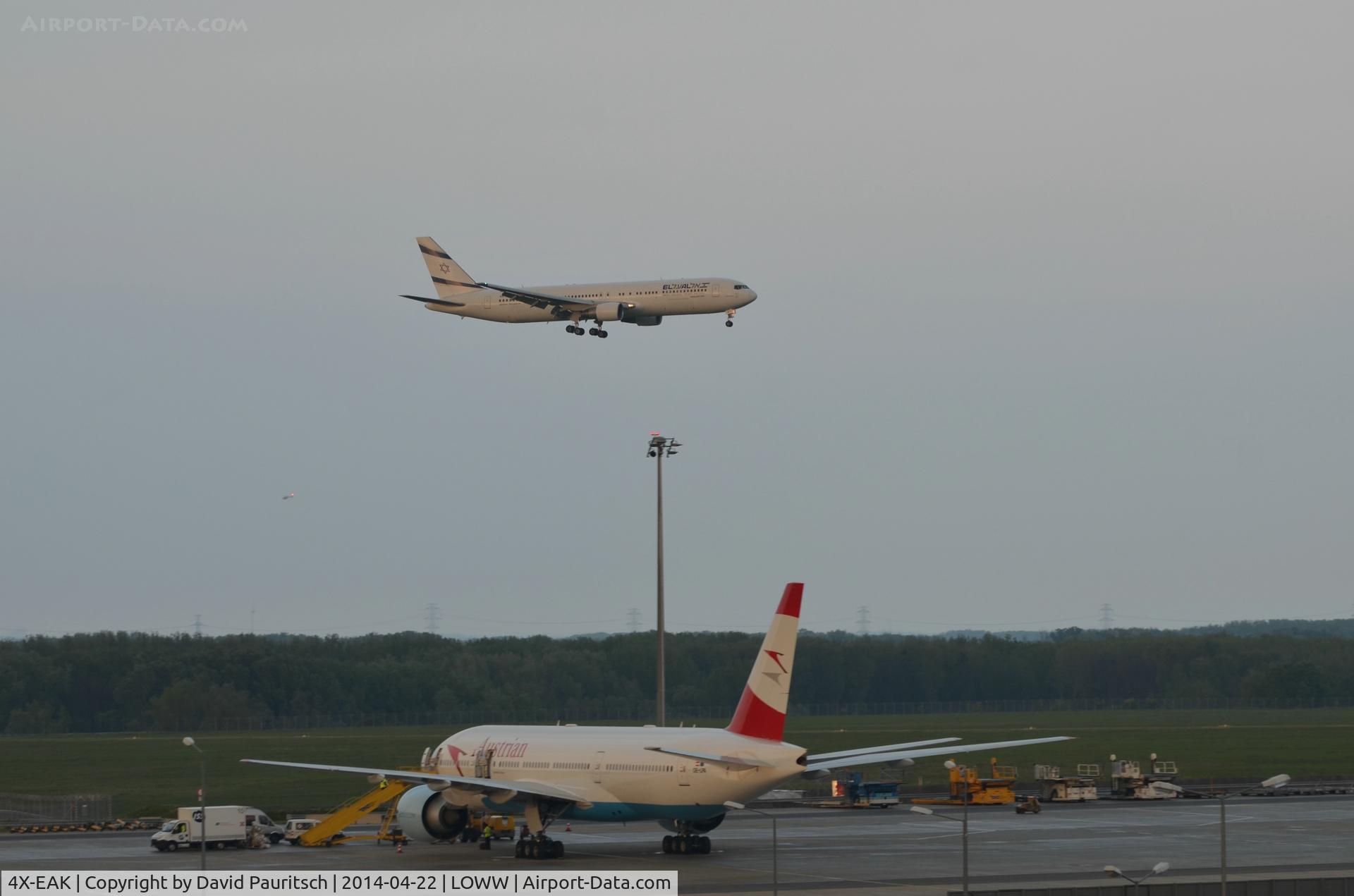 4X-EAK, 1997 Boeing 767-3Q8 C/N 27600, A very special visitor: