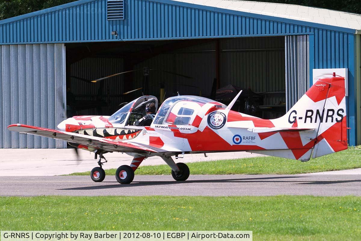 G-RNRS, 1971 Scottish Aviation Bulldog Series 100 Model 101 C/N BH100/132, Scottish Aviation SA.100-101 Bulldog [BH100/132] Kemble~G 10/08/2012