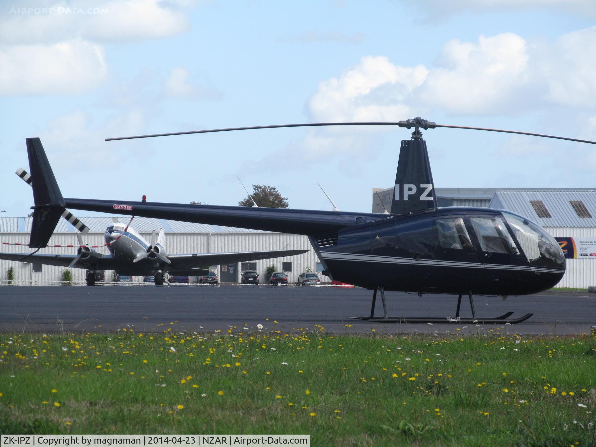ZK-IPZ, 2007 Robinson R44 II C/N 11803, Regular at ardmore
