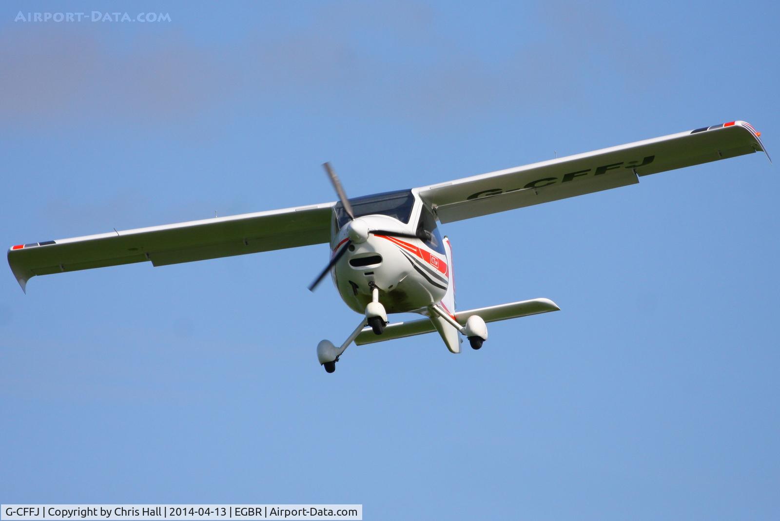 G-CFFJ, 2008 Flight Design CTSW C/N 8391, at Breighton's 'Early Bird' Fly-in 13/04/14