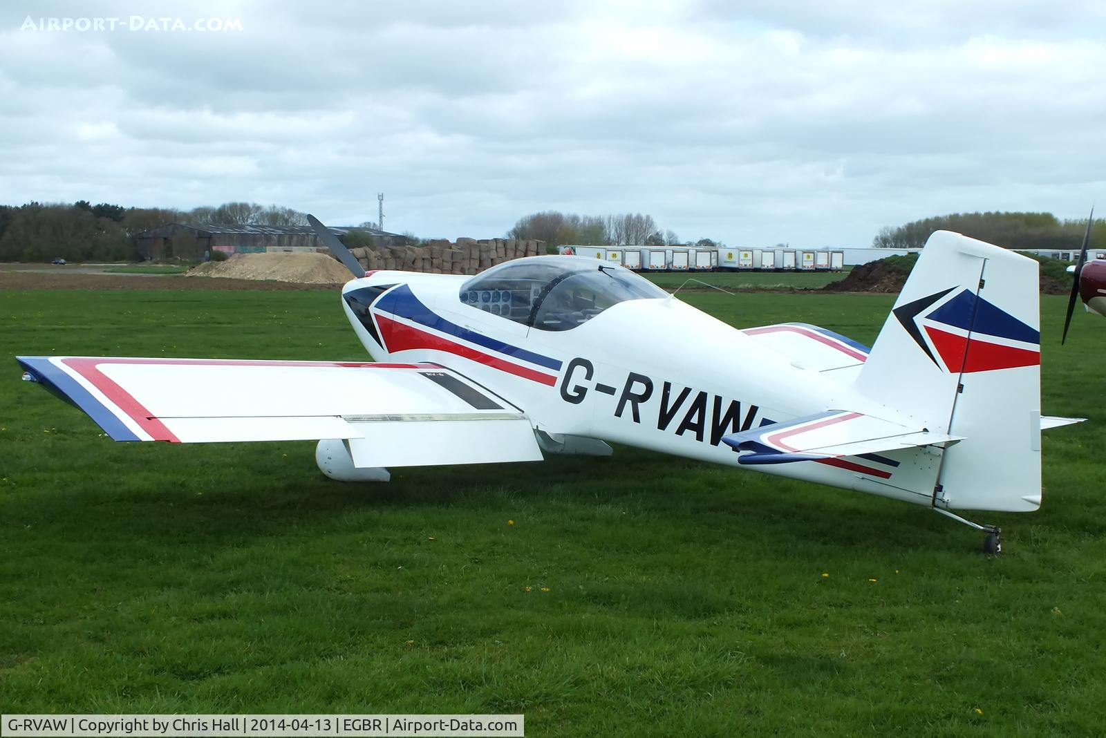 G-RVAW, 2000 Vans RV-6 C/N PFA 181-13234, at Breighton's 'Early Bird' Fly-in 13/04/14