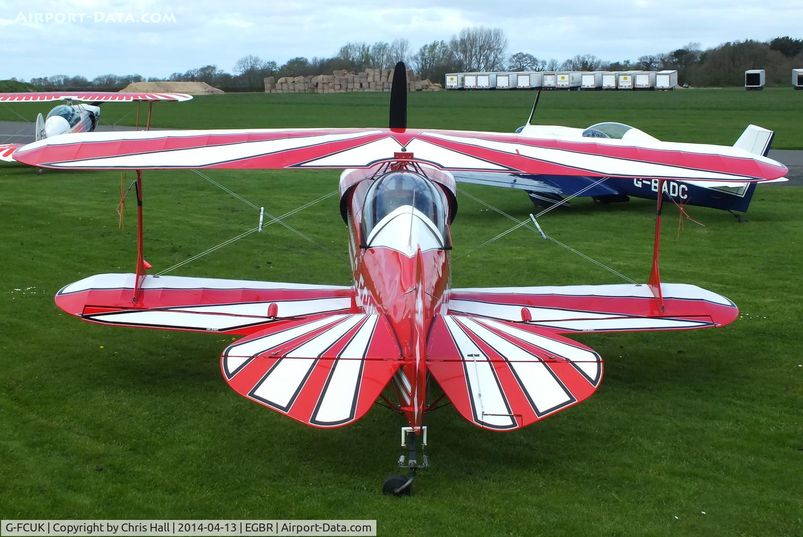 G-FCUK, 1974 Pitts S-1C Special C/N 02 (G-FCUK), at Breighton's 'Early Bird' Fly-in 13/04/14