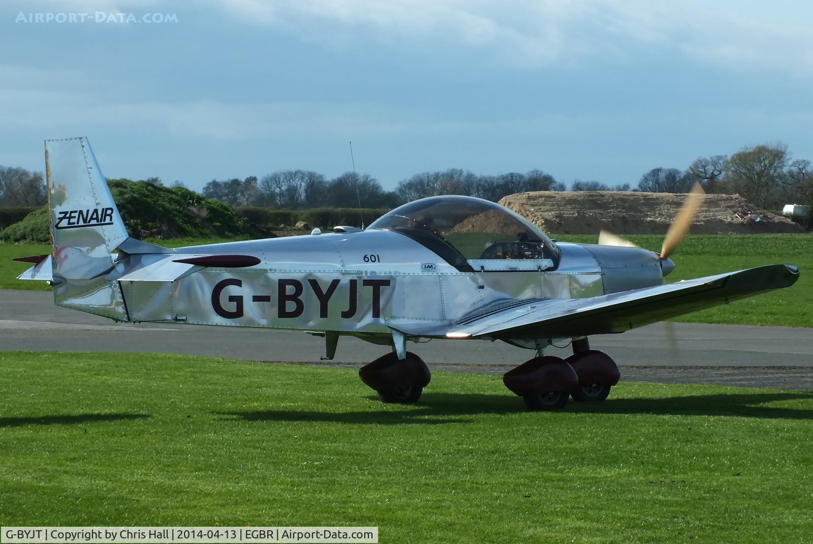 G-BYJT, 1999 Zenair CH-601HD C/N PFA 162-13130, at Breighton's 'Early Bird' Fly-in 13/04/14