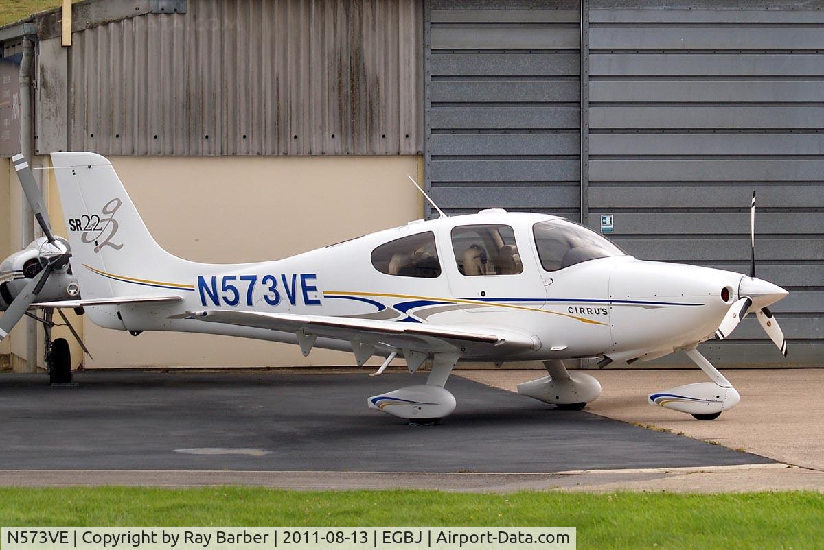 N573VE, 2004 Cirrus SR22 G2 C/N 1078, Cirrus Design SR-22G2 [1078] Staverton~G 13/08/2011